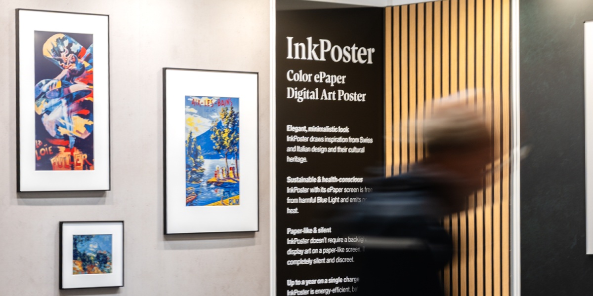 PocketBook legger til IONNYK i porteføljen sin: InkPoster og IONNYK sammen på IFA Berlin