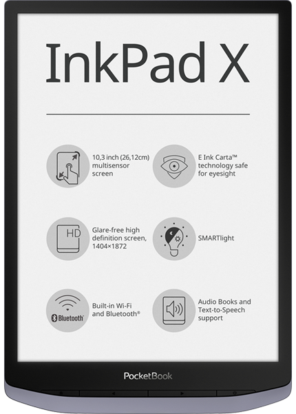 PocketBook InkPad X vil utvide lesehorisonter