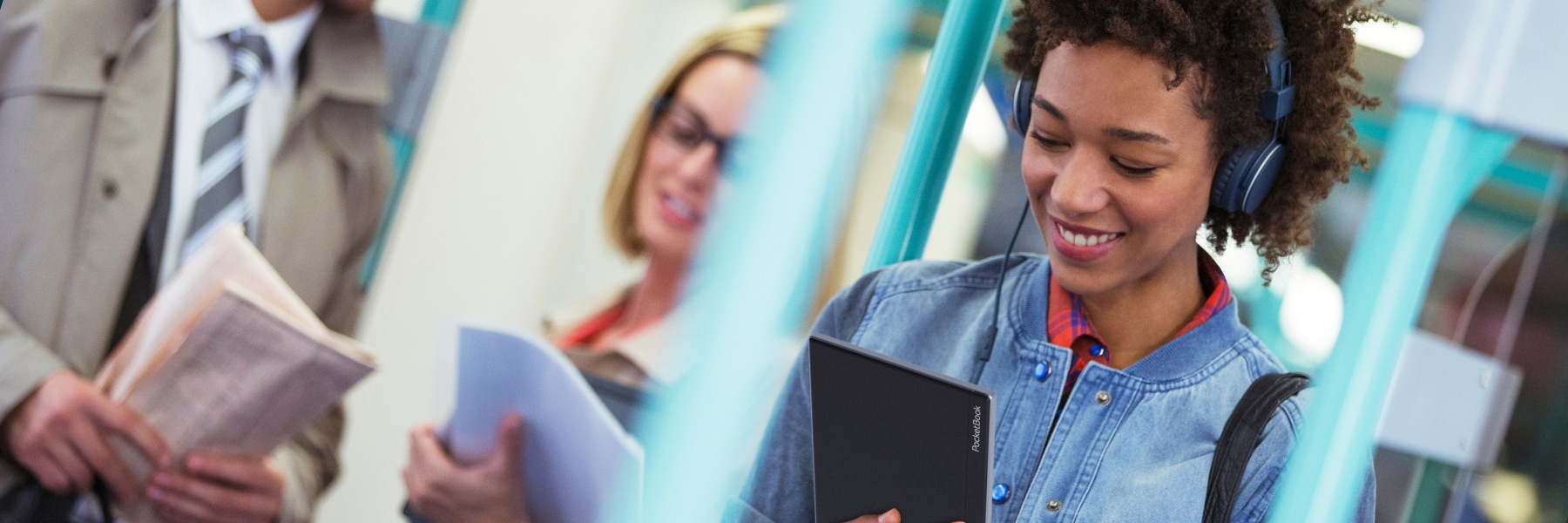 PocketBook e-lesebrett støtter digitale USB-C-hodetelefoner