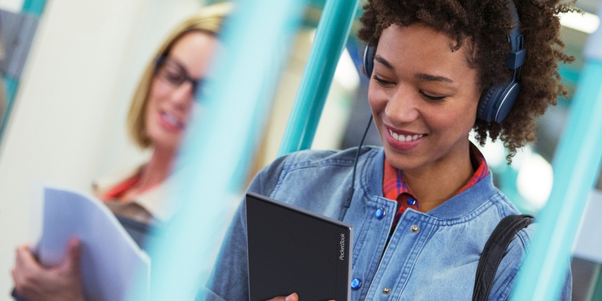 PocketBook e-lesebrett støtter digitale USB-C-hodetelefoner